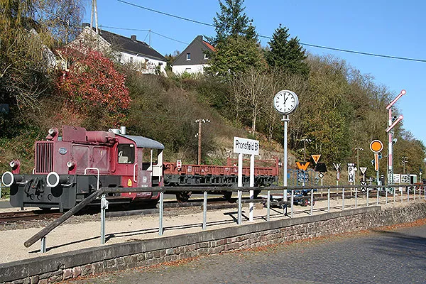 Eisenbahnmuseum Pronsfeld alter Bahnhof